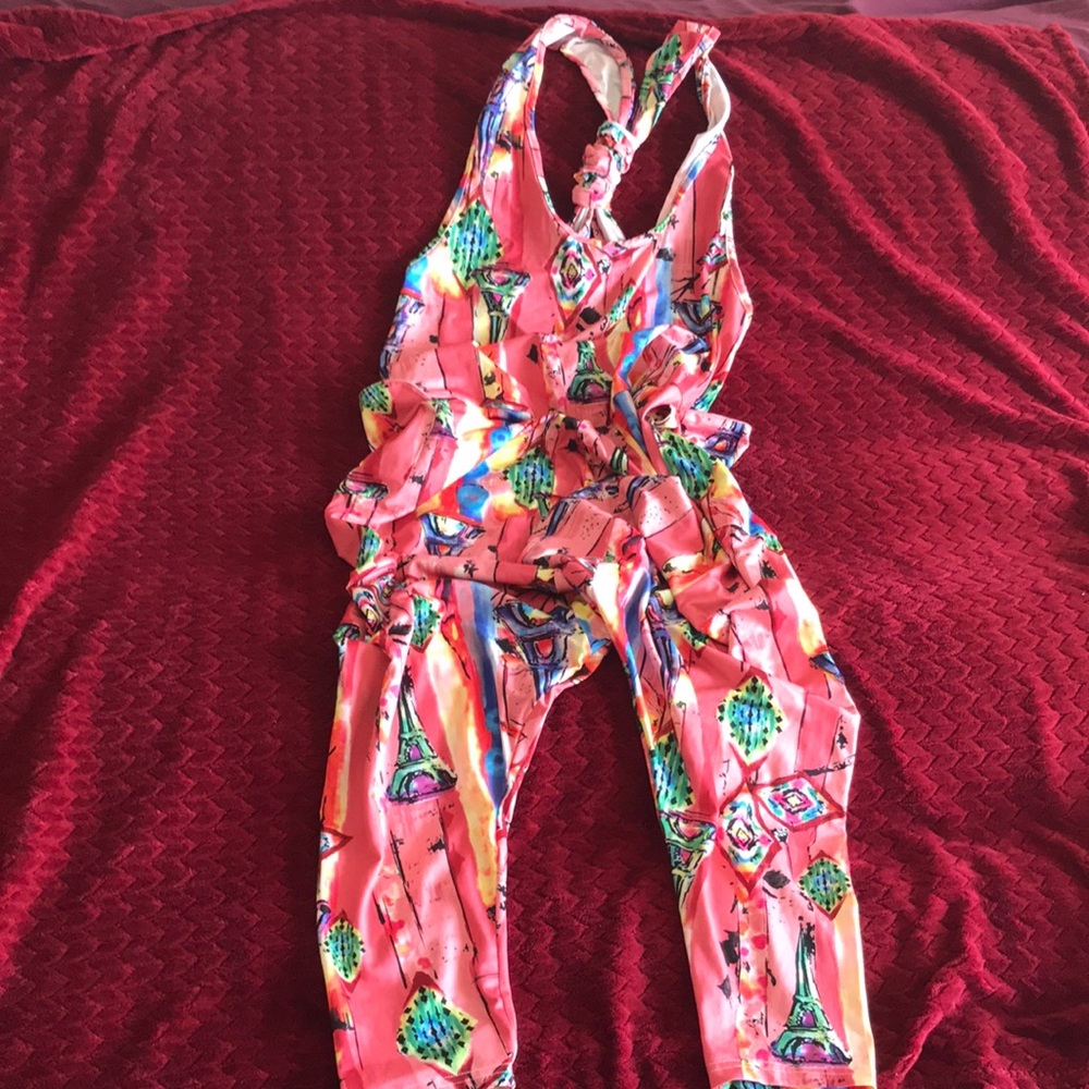 Oversized Drapery Harem Jumpsuit